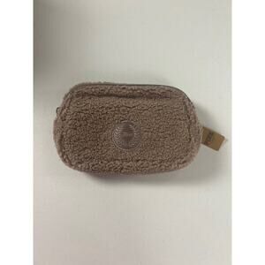NEW Cross Body Bag Victoria Secret Teddy Fur Plush Taupe